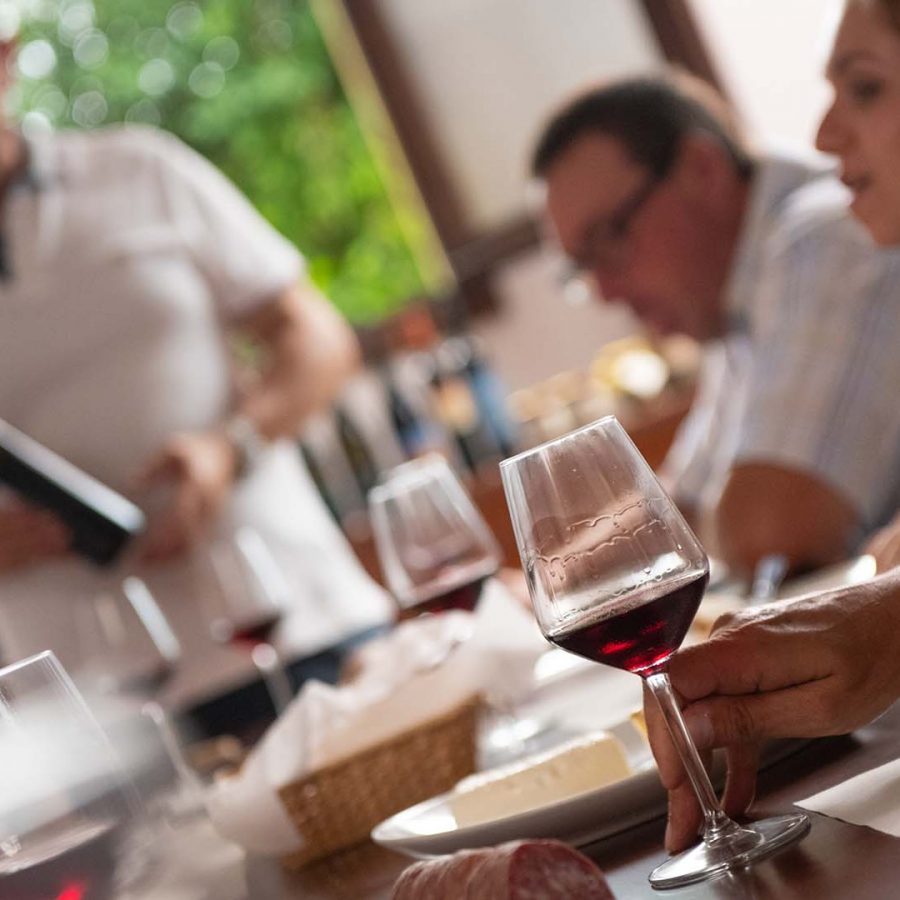 Assaggio di Vini Rossi in Cantina da Cascina Fontanette